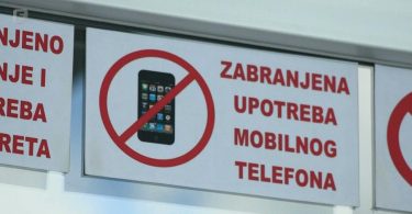 Zabrana upotrebe mobitela